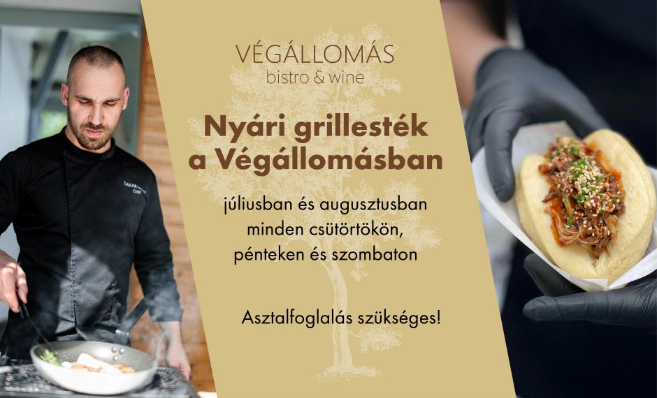Nyári grillesték a Végállomásban