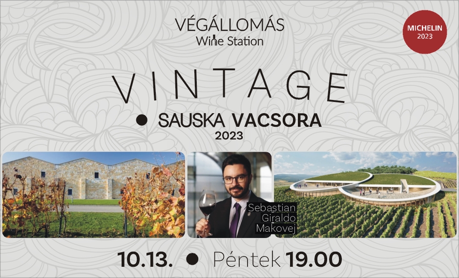 V I N T A G E - Sauska Vacsora