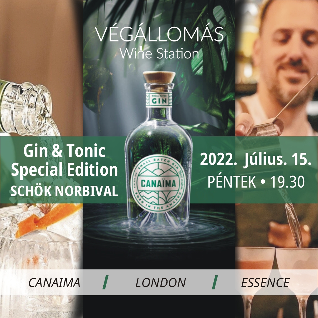 Wine station: Canaima & London Essence Schok Norbival